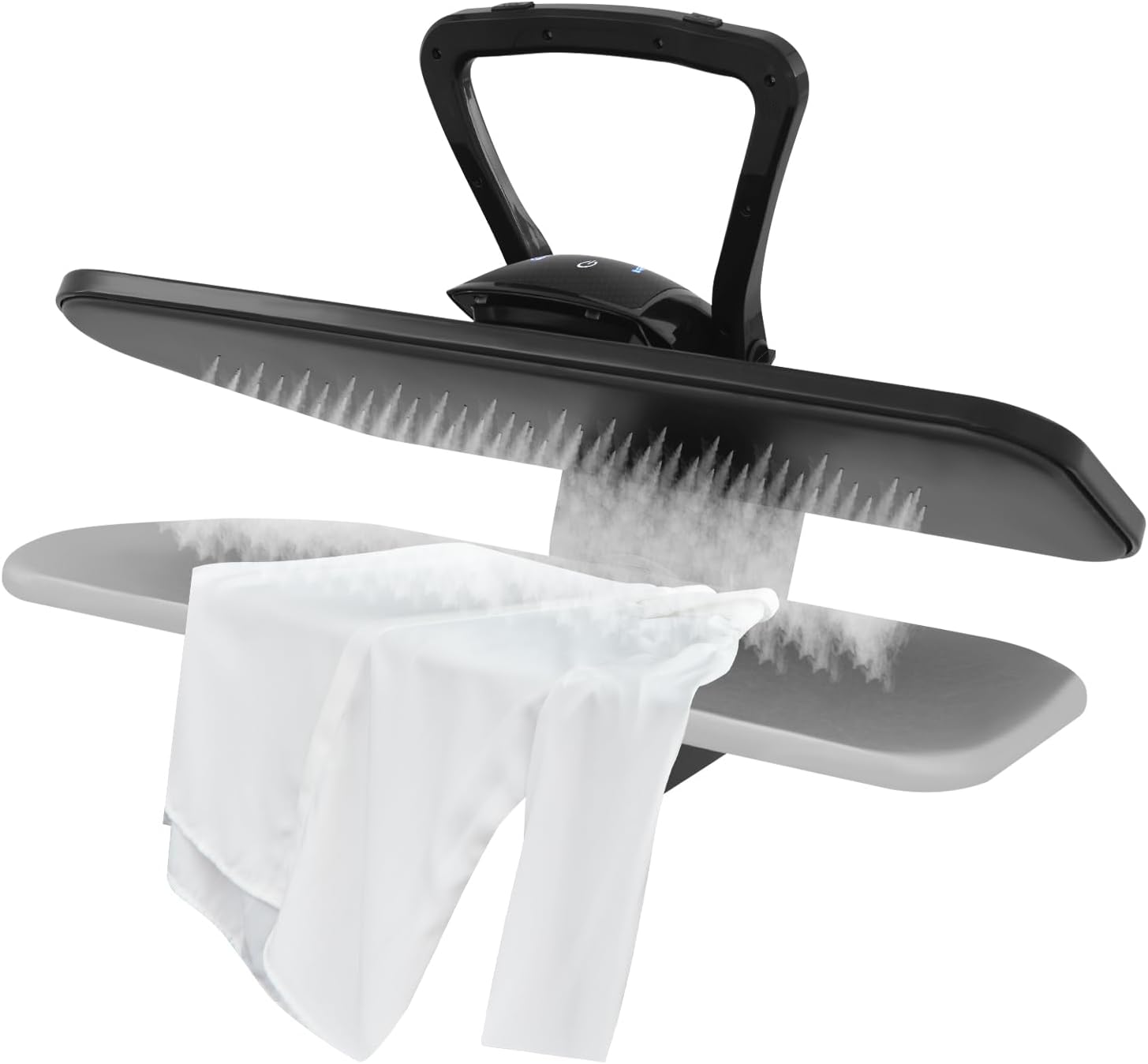 36in Large Steam Iron Press with LED Touch Screen,1600W Compact Ironing Steam Press with 5 Fabric Settings,Professional Iron Press Machine,Digital Steam Press for Home Business