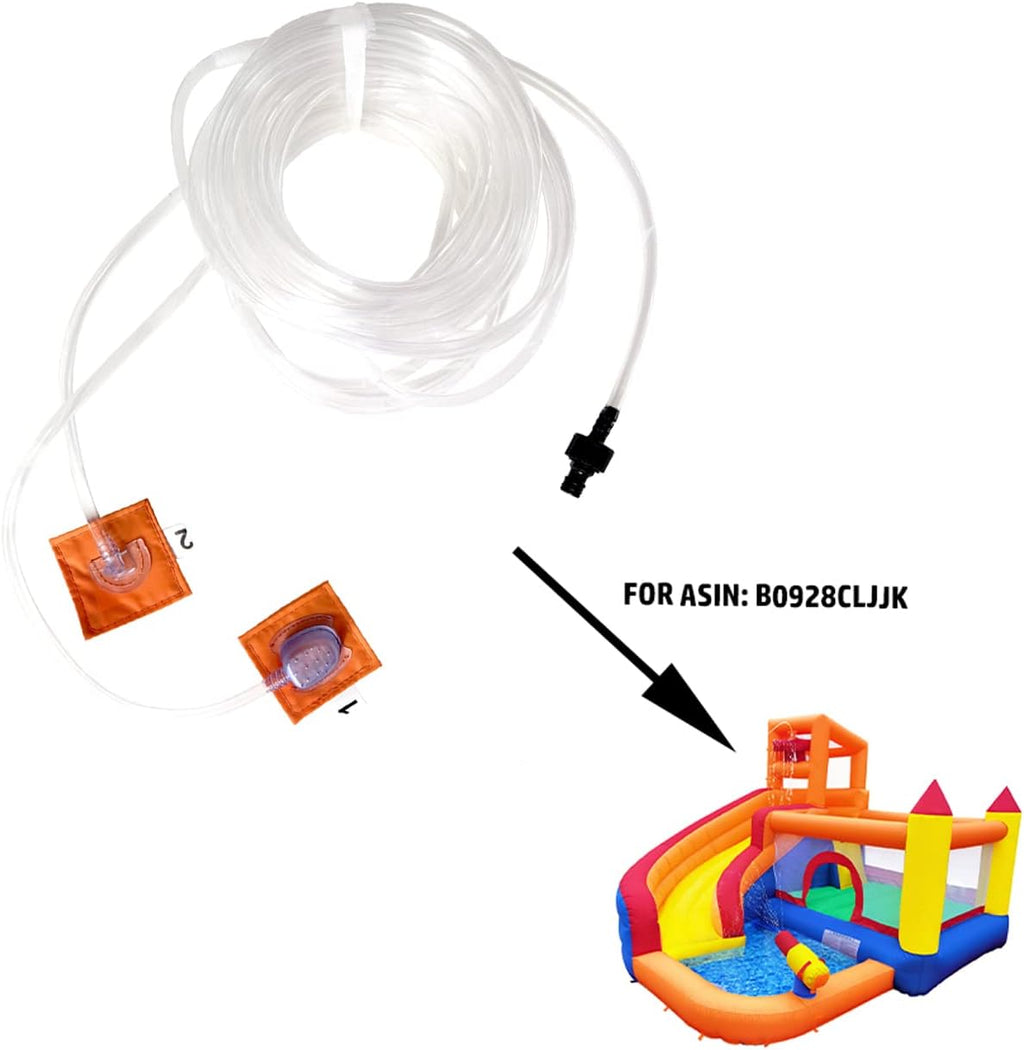 HuaKastro Water Tube Assembly Kit Replacement for HuaKastro 5 in 1 Bounce House Water Slide (B0928CLJJK)