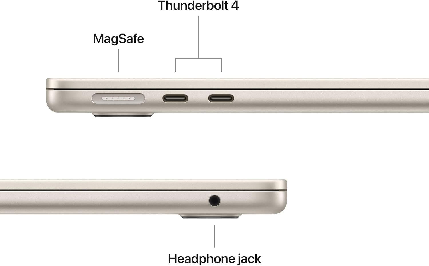 2026 MacBook Air 13-inch Laptop with M5 chip: Built for AI, 13.6-inch Liquid Retina Display, 16GB Unified Memory, 512GB SSD, 12MP Center Stage Camera, Touch ID, Wi-Fi 7; Starlight