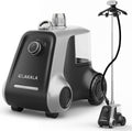 LAKALA Garment Steamer for Clothes, 30-Second Instant Heat-Up, 2.5L Water Tanks, with Pant Clips & Dual Hanger, Powerful Handheld, 4-Stage Adjustable Height, Standing Floor Steamer Wrinkle Remover