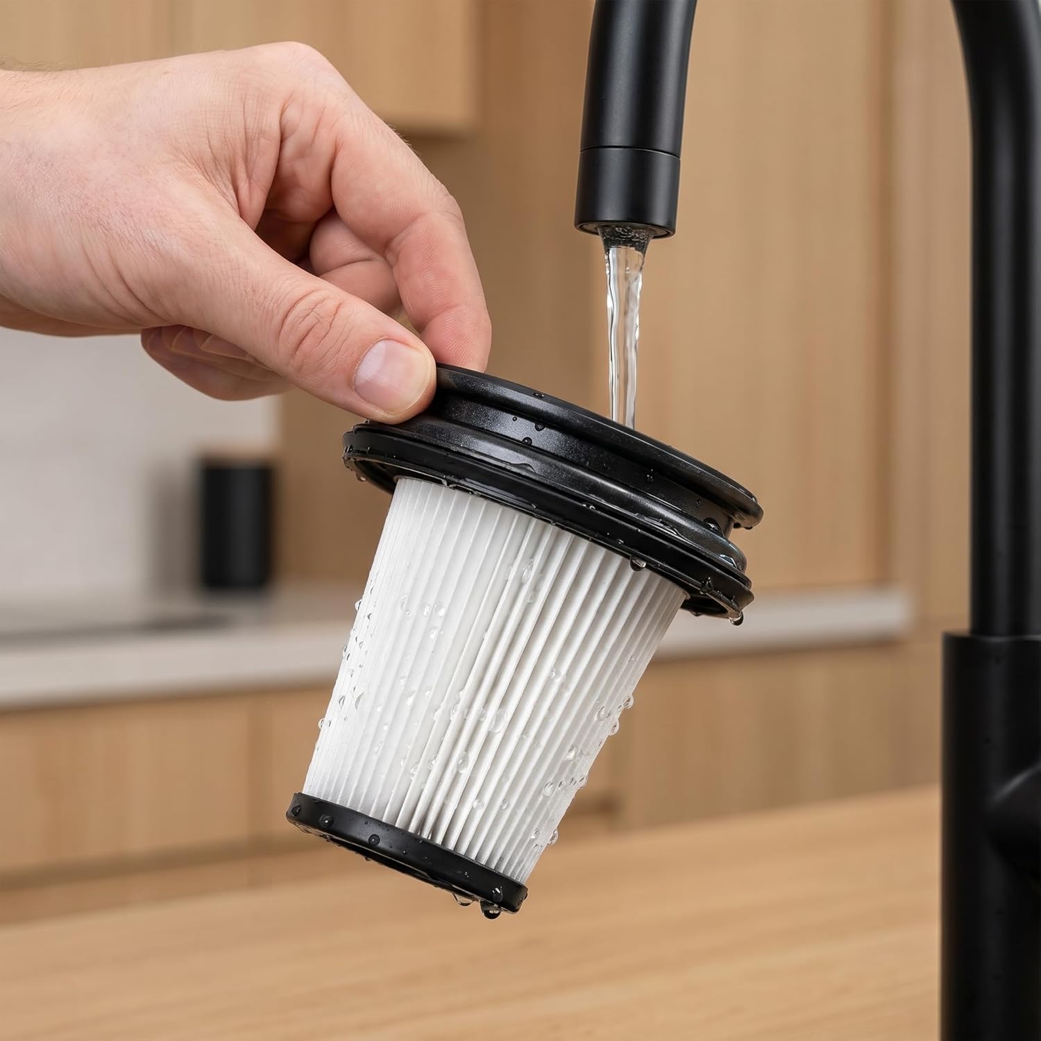 AWO 4 PACK Replacement Washable and Reusable Vacuum Filter Compatible with Uosogi X9 Turbo Cordless Stick Vacuum Cleaner