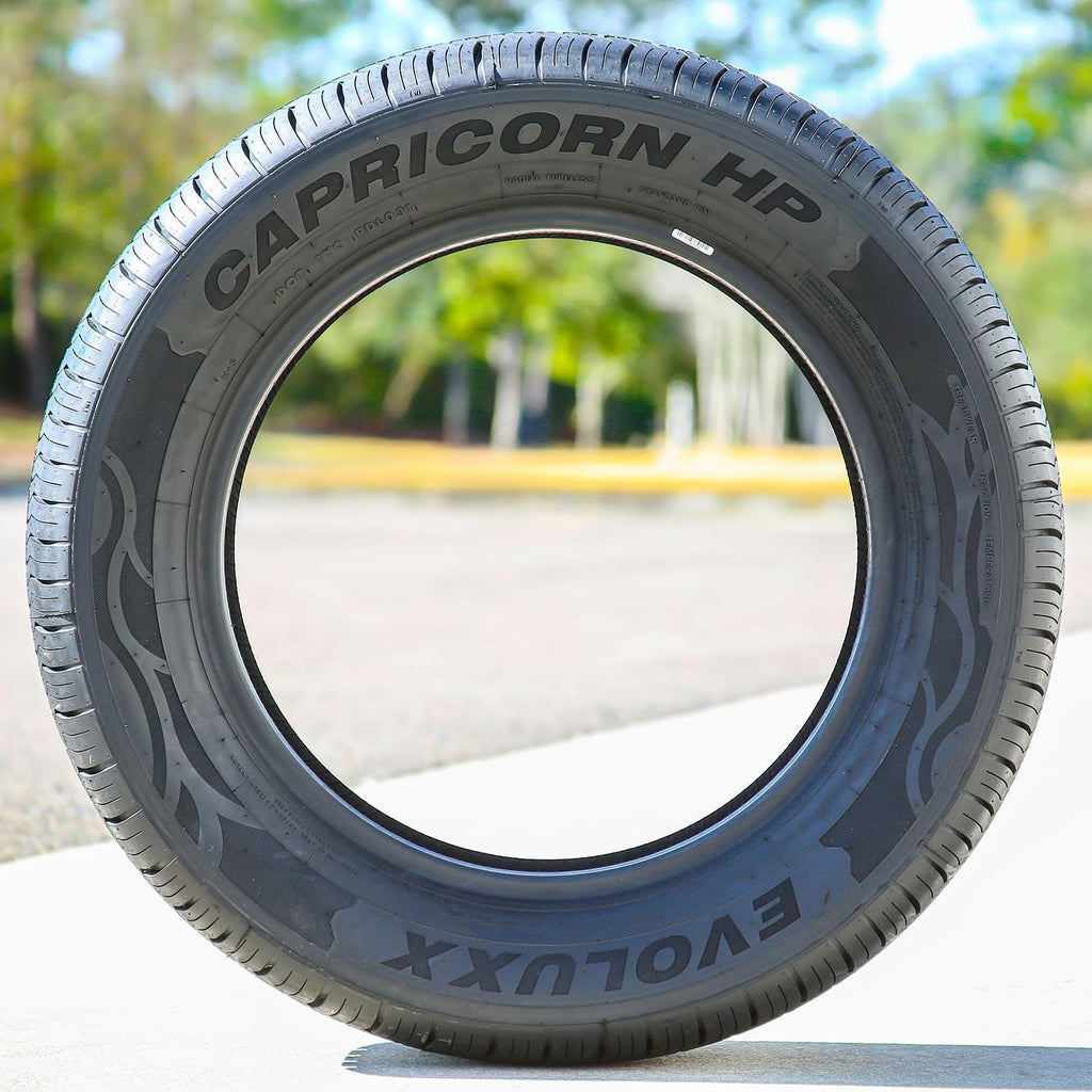 Set of 4 (FOUR) Evoluxx Capricorn HP All-Season Truck/SUV Performance Radial Tires-235/65R18 235/65/18 235/65-18 106H Load Range SL 4-Ply BSW Black Side Wall UTQG 700AA