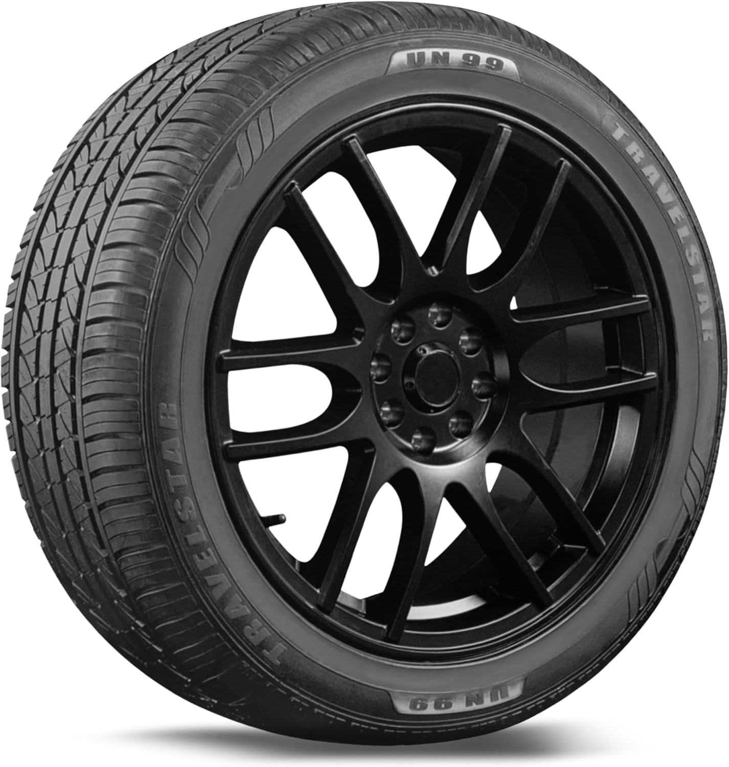 Set of 4 (Four) Travelstar UN99 All Season 225/65R17 102H All Season Radial Passenger Car Tire 225/65/17 - Includes Three-Year Road Hazard Warranty (Tire Only)