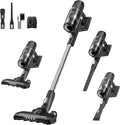 EurekaCordless Vacuum - 50 Min Runtime for Large Homes, 5.5 lbs Lightweight, Ideal for Pet Hair & Allergies on Hardwood & Carpet ReactiClean 410