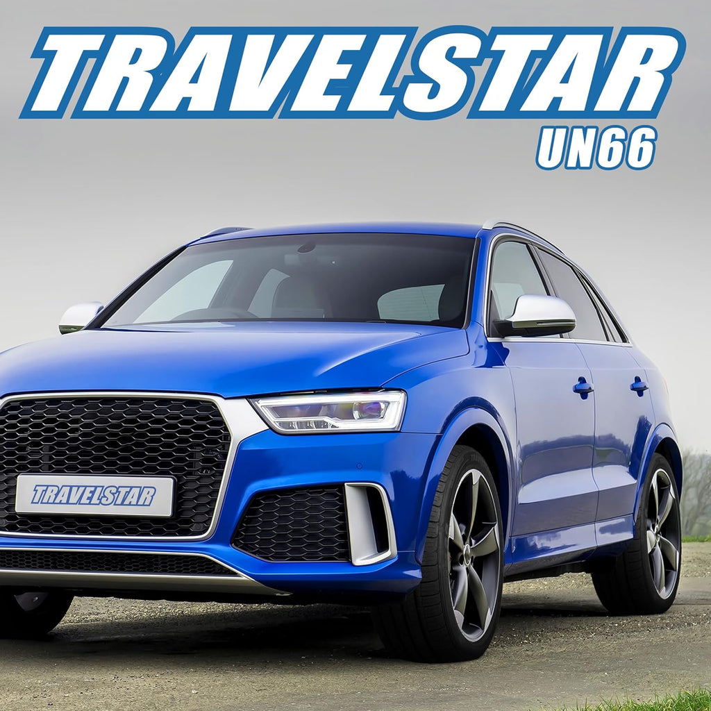 Set of 4 (Four) Travelstar UN66 225/55R18 98V All-Season High Performance CUV/SUV Tires 225/55/18- Includes Three-Year Road Hazard Warranty UTQG 520AA (Tire Only)