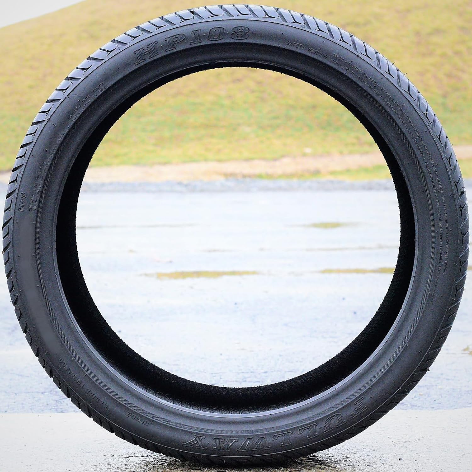 Set of 4 (FOUR) Fullway HP108 Truck/SUV All-Season High Performance Radial Tires-255/45R20 255/45ZR20 255/45/20 255/45-20 105W Load Range XL 4-Ply BSW Black Side Wall UTQG 380AA