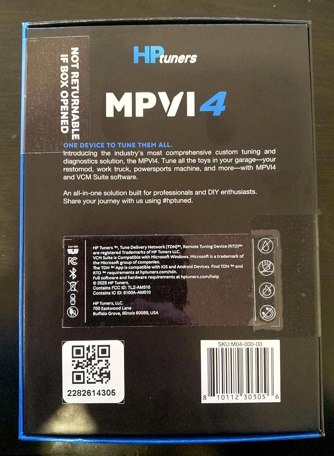 HPT MPVI4 Diagnostic Code Reader Scanner and Tool