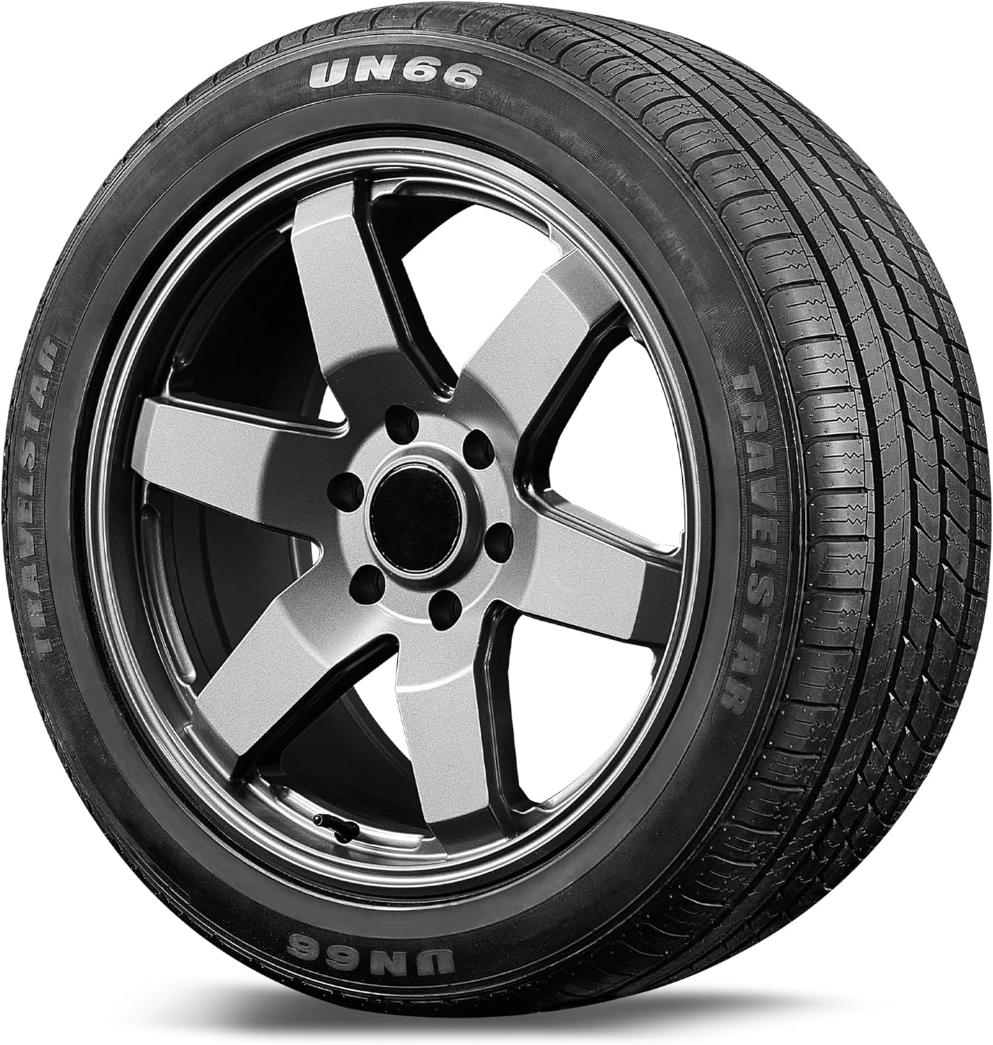 Set of 4 (Four) Travelstar UN66 225/55R18 98V All-Season High Performance CUV/SUV Tires 225/55/18- Includes Three-Year Road Hazard Warranty UTQG 520AA (Tire Only)