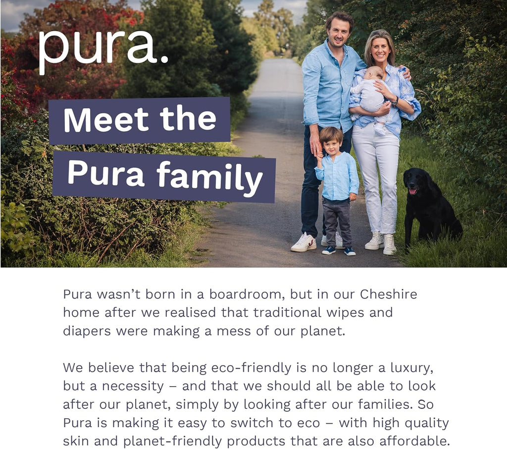 Pura Hypoallergenic Diapers, Size 1 (4-11 lbs), Newborn, Totally Chlorine Free, Wetness Indicator, Suitable for Sensitive Skin, Soft Organic Cotton Comfort, Overnight, 1 Pack of 32 Baby Diapers