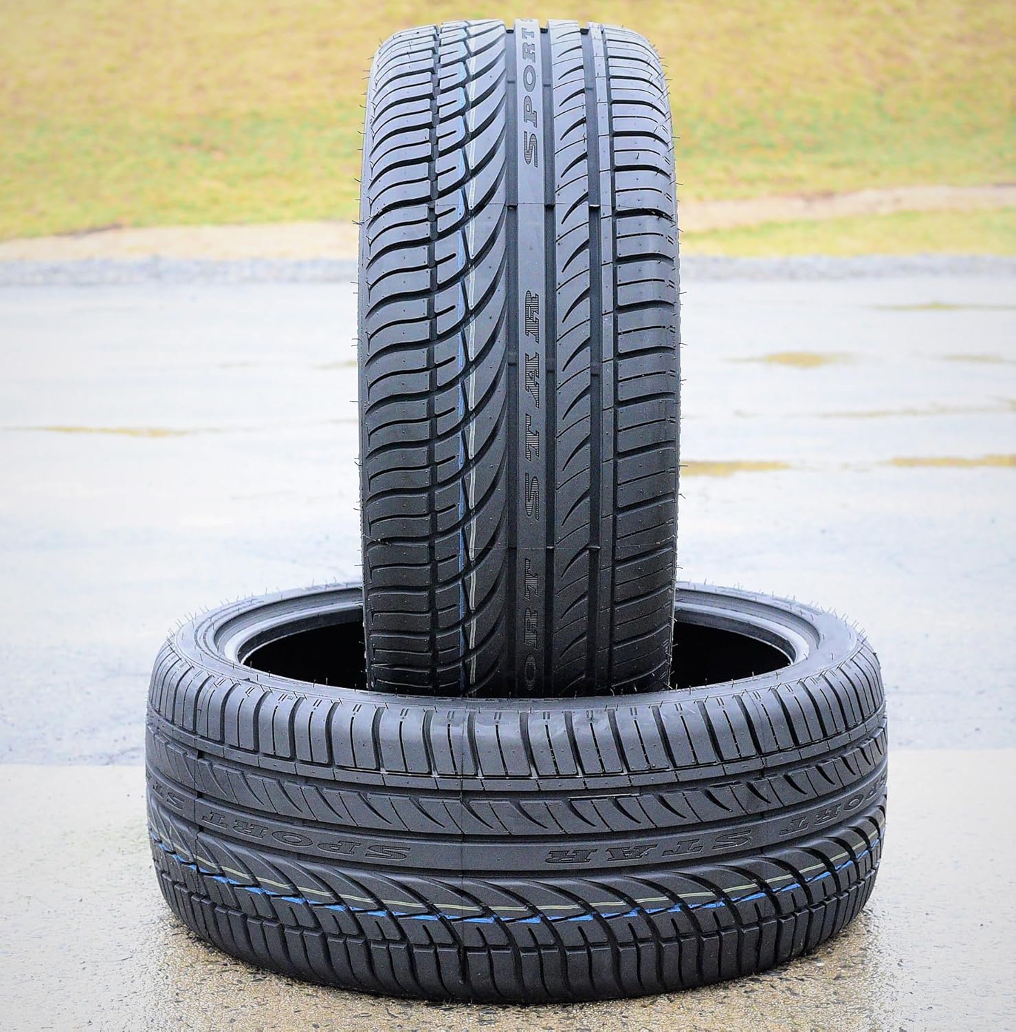Set of 4 (FOUR) Fullway HP108 Truck/SUV All-Season High Performance Radial Tires-255/45R20 255/45ZR20 255/45/20 255/45-20 105W Load Range XL 4-Ply BSW Black Side Wall UTQG 380AA